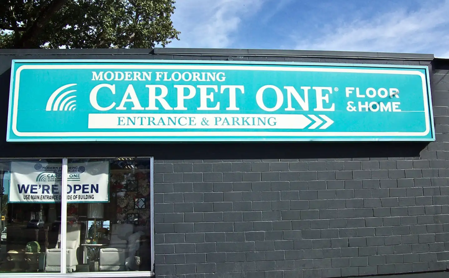 Modern Flooring Carpet One Storefront 